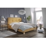 Łóżko Mario 140 x 200  + Stelaż , łóżko tapicerowane , MEGA PROMOCJA , Comforteo
